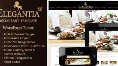 Photo of [Download-S2] Elegantia v1.2.7 - Restaurant and Cafe WordPress Theme