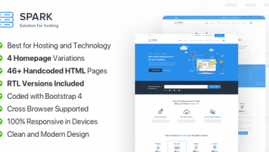 Photo of [Download-S2] Spark Host - Responsive Hosting, Domain and Technology Template