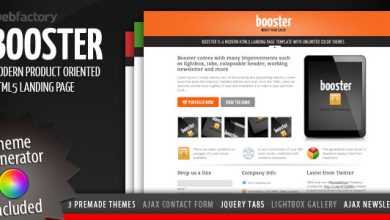 Photo of [Download-S2] Booster - Themeforest Product Focused HTML5 Landing Page
