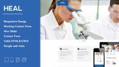 Photo of [Download-S2] Heal - Responsive Medical and Health HTML Template