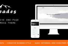 Photo of [Download-S2] Oreades v1.4.0 - Creative One-Page WordPress Theme