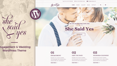 Photo of [Download-S2] SheSaidYes v1.1.1 - Engagement & Wedding WordPress Theme