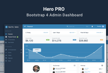 Photo of [Download-S2] Hero PRO - Bootstrap 4 Admin Dashboard Theme
