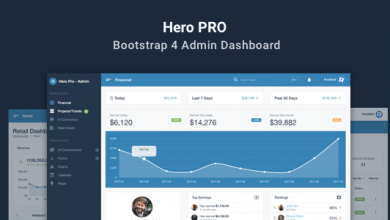 Photo of [Download-S2] Hero PRO - Bootstrap 4 Admin Dashboard Theme