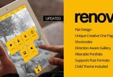 Photo of [Download-S2] RENOVA - Themeforest WordPress One Page Responsive Portfolio
