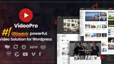 Photo of [Download-S2] VideoPro v2.3.5.3 - Video WordPress Theme