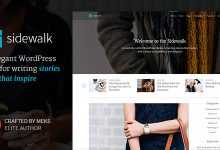 Photo of [Download-S2] Sidewalk v1.3 - Elegant Personal Blog WordPress Theme
