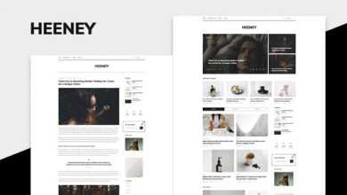 Photo of [Download-S2] Heeney v1.0 - Modern Blog HTML5 Template
