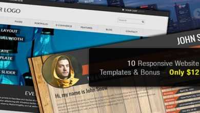 Photo of [Download-S2] 10 Responsive Website Templates with a Multiple License & Bonus