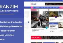 Photo of [Download-S2] Ranzim v1.0 - Responsive Magazine WordPress Theme