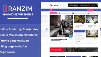 Photo of [Download-S2] Ranzim v1.0 - Responsive Magazine WordPress Theme