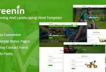 Photo of [Download-S2] Greenin - Environment HTML Template