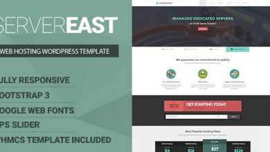 Photo of [Download-S2] ServerEast v1.1.1 - VPS Hosting Wordpress Theme + WHMCS