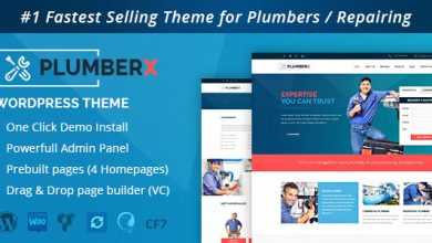 Photo of [Download-S2] Plumber v2.51 - Construction and Repairing WordPress Theme