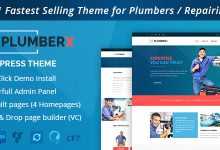 Photo of [Download-S2] Plumber v2.2.6 - Construction and Repairing WordPress Theme