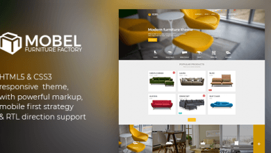 Photo of [Download-S2] Mobel v2.2.0 - Furniture HTML Template
