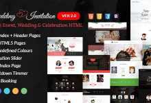 Photo of [Download-S2] Wedding Invitation v2.0 - Couple Event and Celebration HTML Template