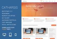 Photo of [Download-S2] Catharsis - Creativemarket Responsive HTML Template