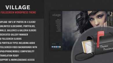 Photo of [Download-S2] Village v4.0 - An Awesome Fullscreen WordPress Theme