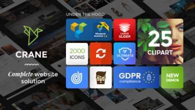 Photo of [Download-S2] Crane v1.0.7 - Highly Customizable Multipurpose Theme