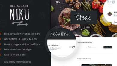 Photo of [Download-S2] Niku - Restaurant & Food Menus WooCommerce Theme