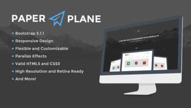 Photo of [Download-S2] Paper Plane - Creativemarket Multi Purpose Template