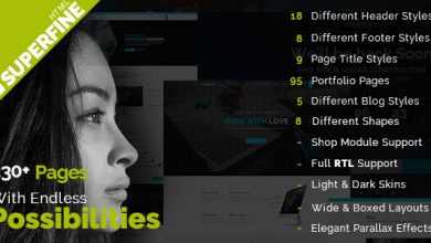 Photo of [Download-S2] SuperFine - Multi-Purpose HTML5 Template