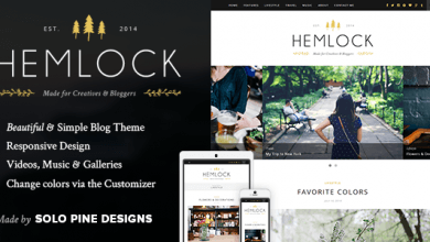 Photo of [Download-S2] Hemlock v1.8 - A Responsive WordPress Blog Theme