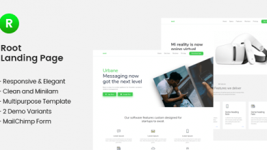Photo of [Download-S2] Root - Multi-use Landing Page Template