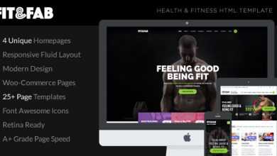 Photo of [Download-S2] Fit & Fab - Aerobic, Gym and Fitness Bootstrap HTML5 Template