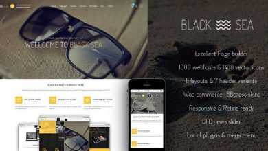 Photo of [Download-S2] Black Sea v.1.0.8 - clean & clear multi-purpose theme