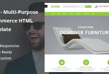 Photo of [Download-S2] Zoro - Multi-Purpose eCommerce HTML Template