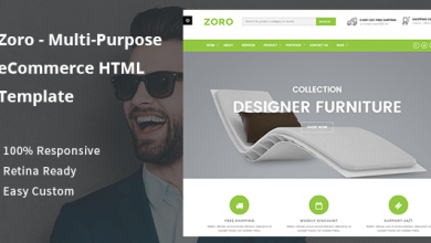 Photo of [Download-S2] Zoro - Multi-Purpose eCommerce HTML Template