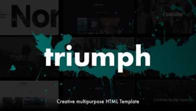 Photo of [Download-S2] Triumph v1.0 - Creative Multipurpose One Page HTML Template