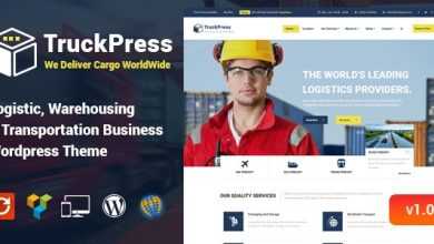 Photo of [Download-S2] TruckPress v1.0.6 - Logistics & Transportation WP Theme