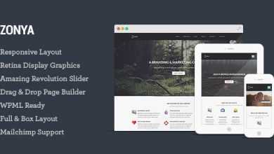 Photo of [Download-S2] Zonya v1.0.8 - Multipurpose Responsive WordPress Theme