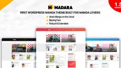Photo of [Download-S2] Madara v1.6.0.1 - WordPress Theme for Manga