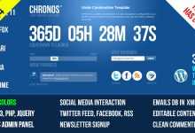 Photo of [Download-S2] Chronos Under Construction Template v2.1 + WP Theme