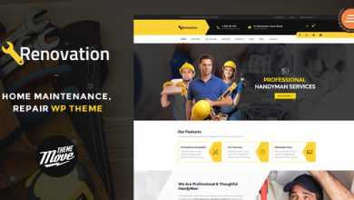 Photo of [Download-S2] Renovation v1.4.1 - Home Maintenance, Repair Service Theme