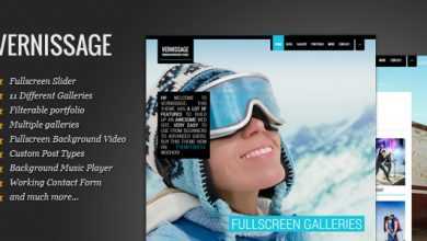 Photo of [Download-S2] Vernissage - Themeforest Responsive Photography Theme