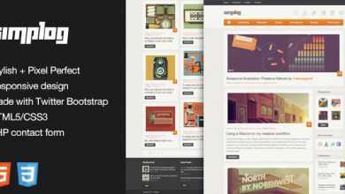 Photo of [Download-S2] Simplog - Responsive Themeforest HTML5 Blog Template