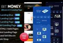 Photo of [Download-S2] Bit Money - Bitcoin Cryptocurrency ICO Landing Page HTML Template