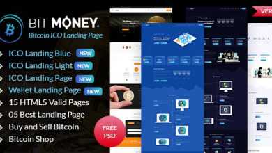 Photo of [Download-S2] Bit Money - Bitcoin Cryptocurrency ICO Landing Page HTML Template