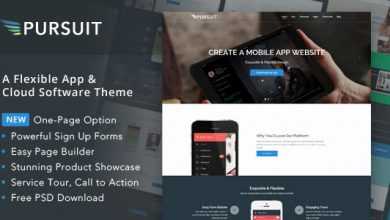 Photo of [Download-S2] Pursuit - Flexible App & Cloud Software Theme