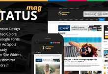 Photo of [Download-S2] Status Magazine v1.2.0 - WordPress Theme
