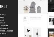 Photo of [Download-S2] Brueli - Minimal Portfolio / Agency / Architect Template