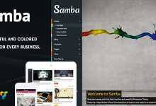 Photo of [Download-S2] Samba v7.0 - Colored WordPress Theme