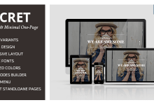 Photo of [Download-S2] SECRET - Elegant & Minimal One-Page WordPress