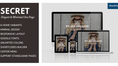 Photo of [Download-S2] SECRET - Elegant & Minimal One-Page WordPress