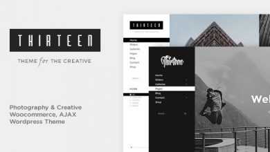Photo of [Download-S2] Thirteen v1.2.7 - Photography & Creative WordPress Theme